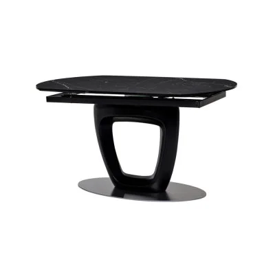 Ceramic table TML-825 nero marquina black